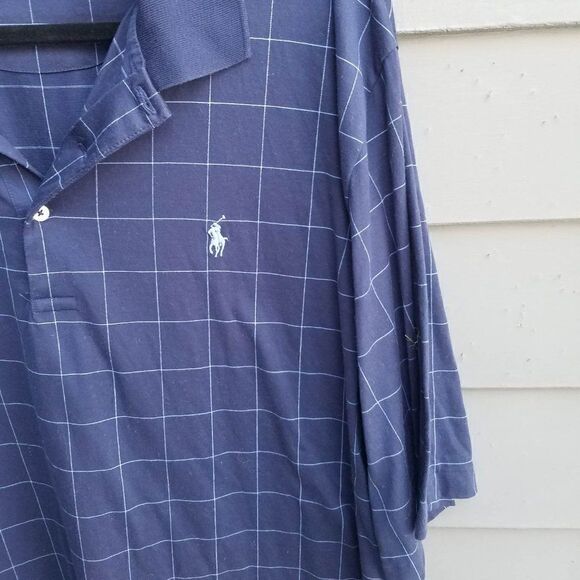 Mens Ralph Lauren Navy Polo Golf Polo size XL - Picture 6 of 9
